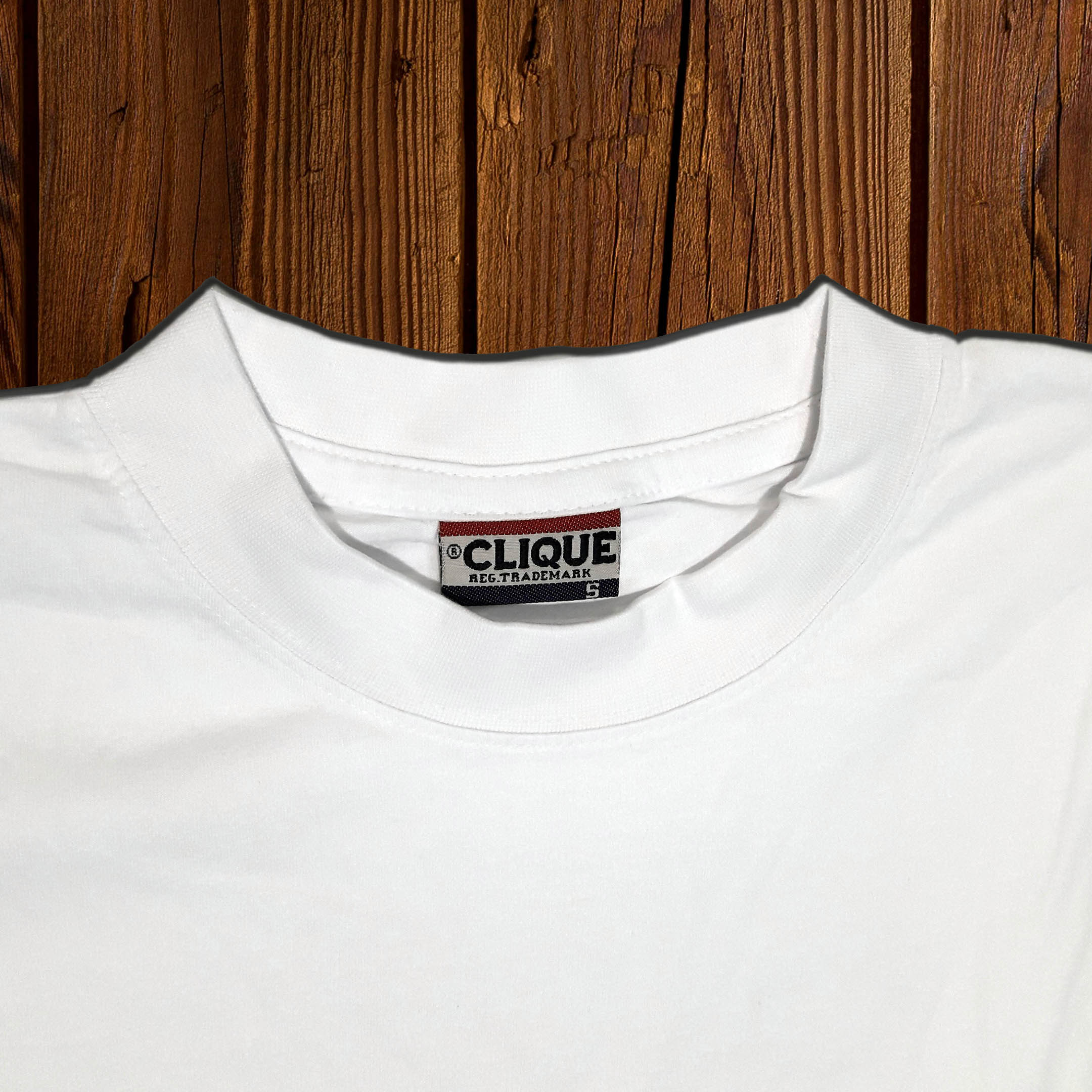 CAMISETA HOMBRE DE CUELLO ANCHO BLANCAS O NEGRAS