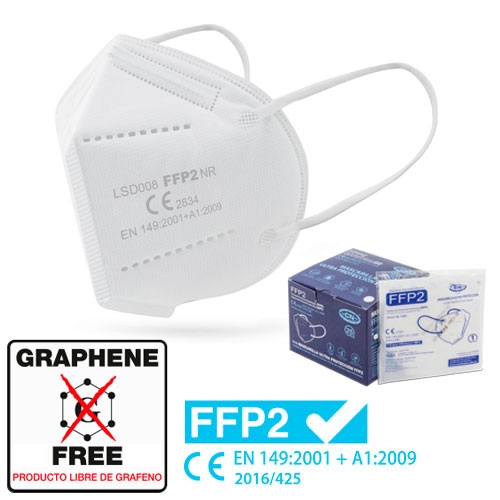 Pack de 25 Mascarillas FFP2
