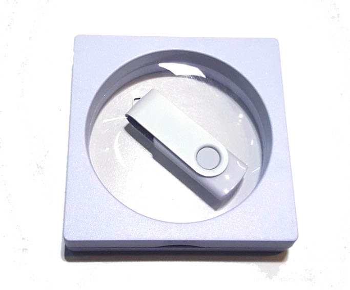 Estuche de Film Transparente para USB