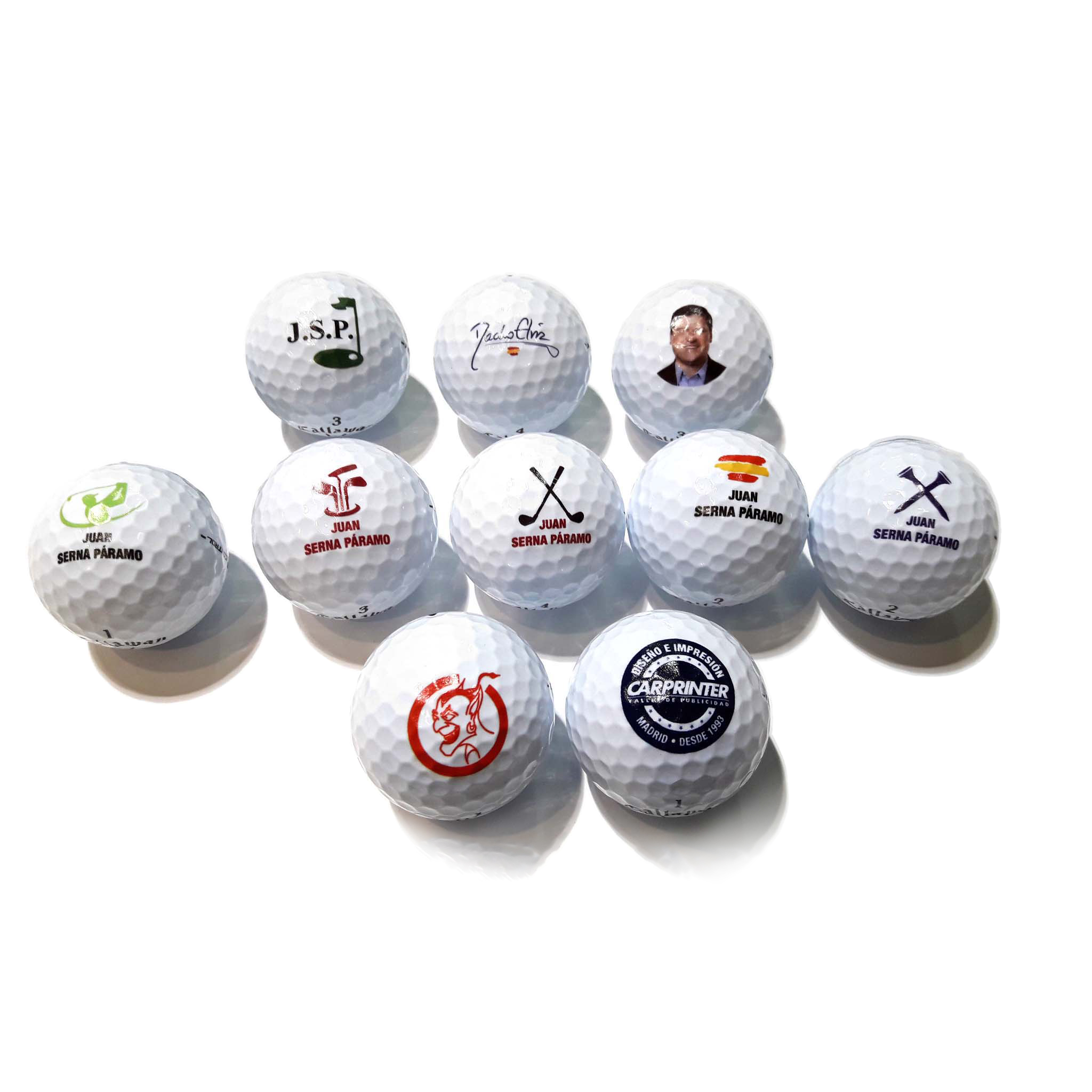 Pack de 12 bolas de Golf personalizadas Srixon Soft Feel